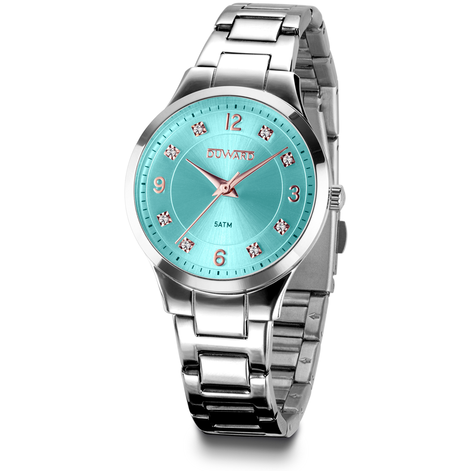 Señora.Brazalete/caja:acero.2agu.Verde.