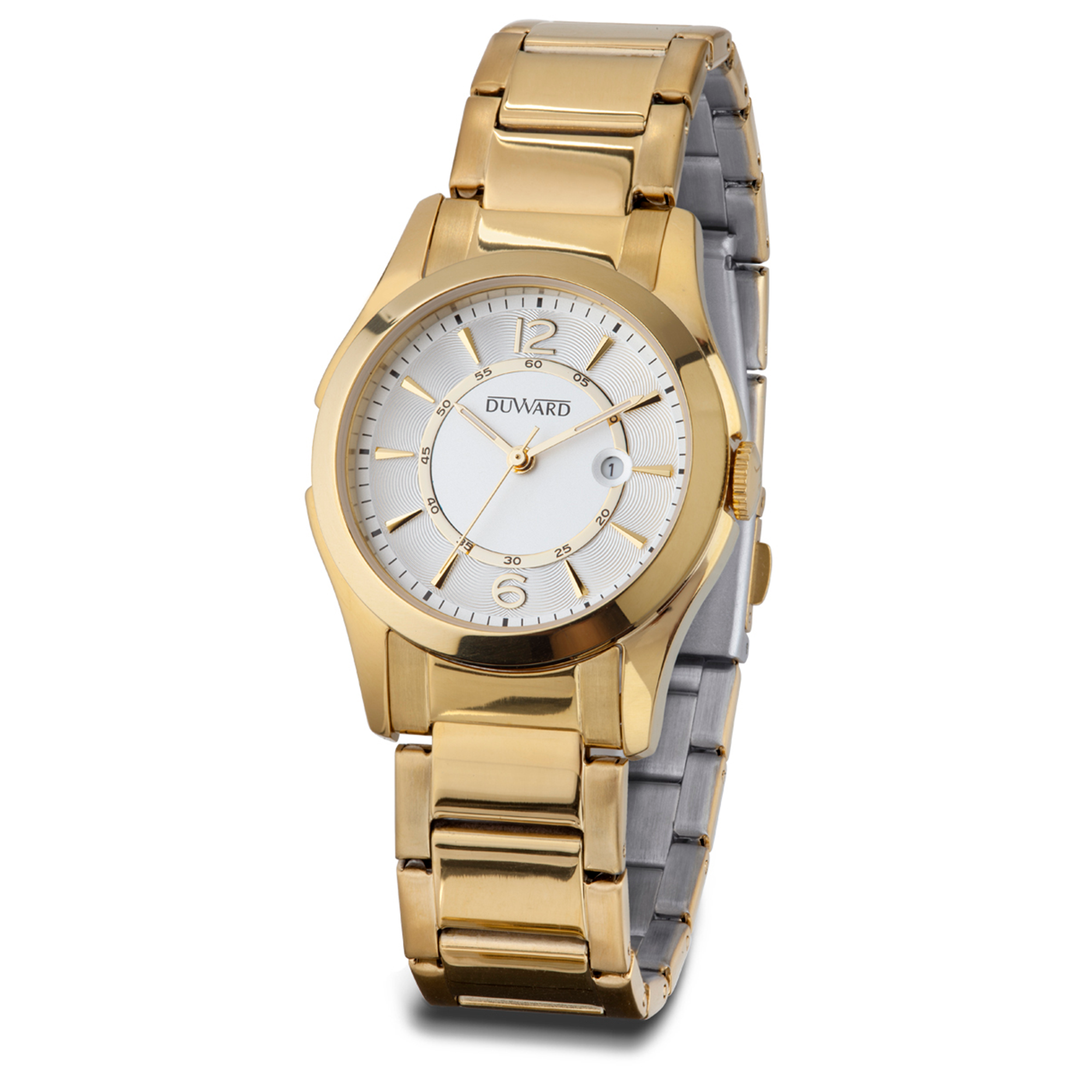 Señora. Brazalete. Acero IP Dorado. Cal. Blanc Dor
