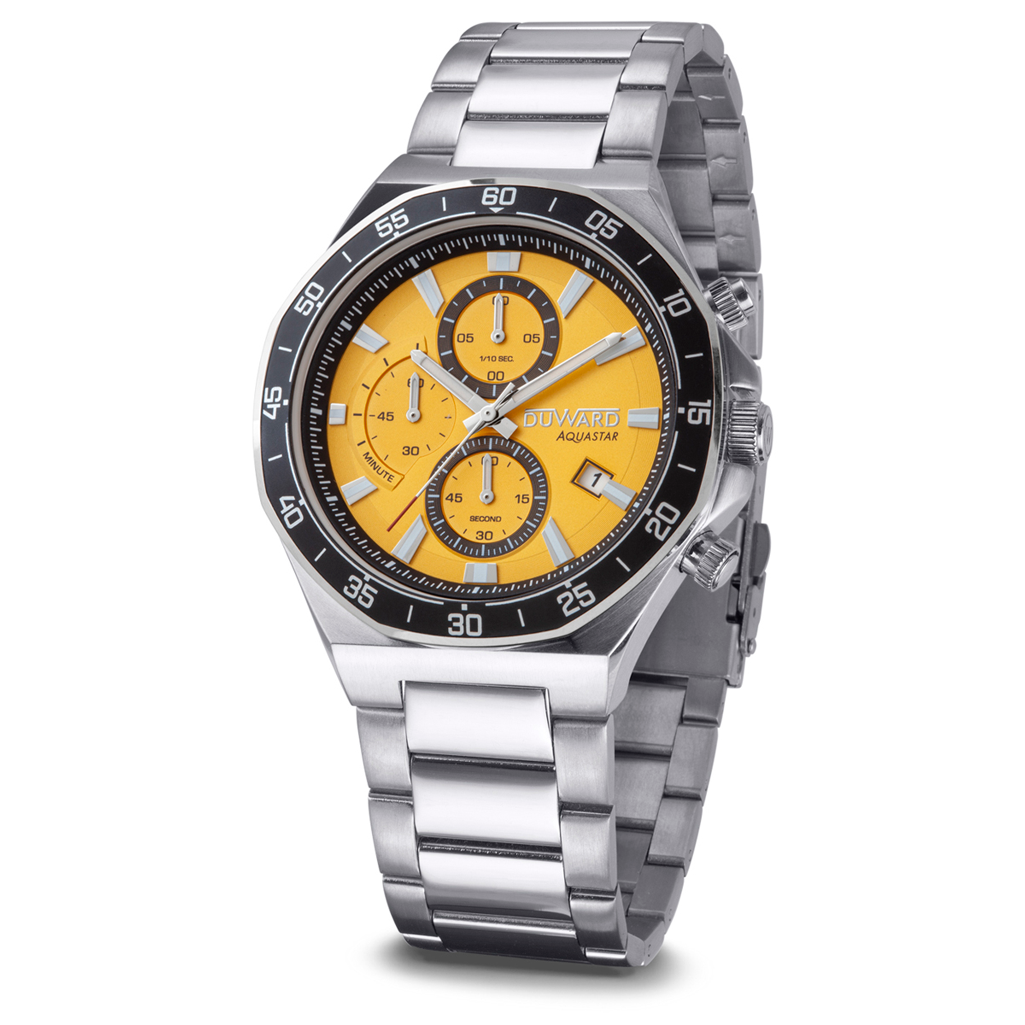 Reloj de Hombre DUWARD Aquastar de acero 10 ATM