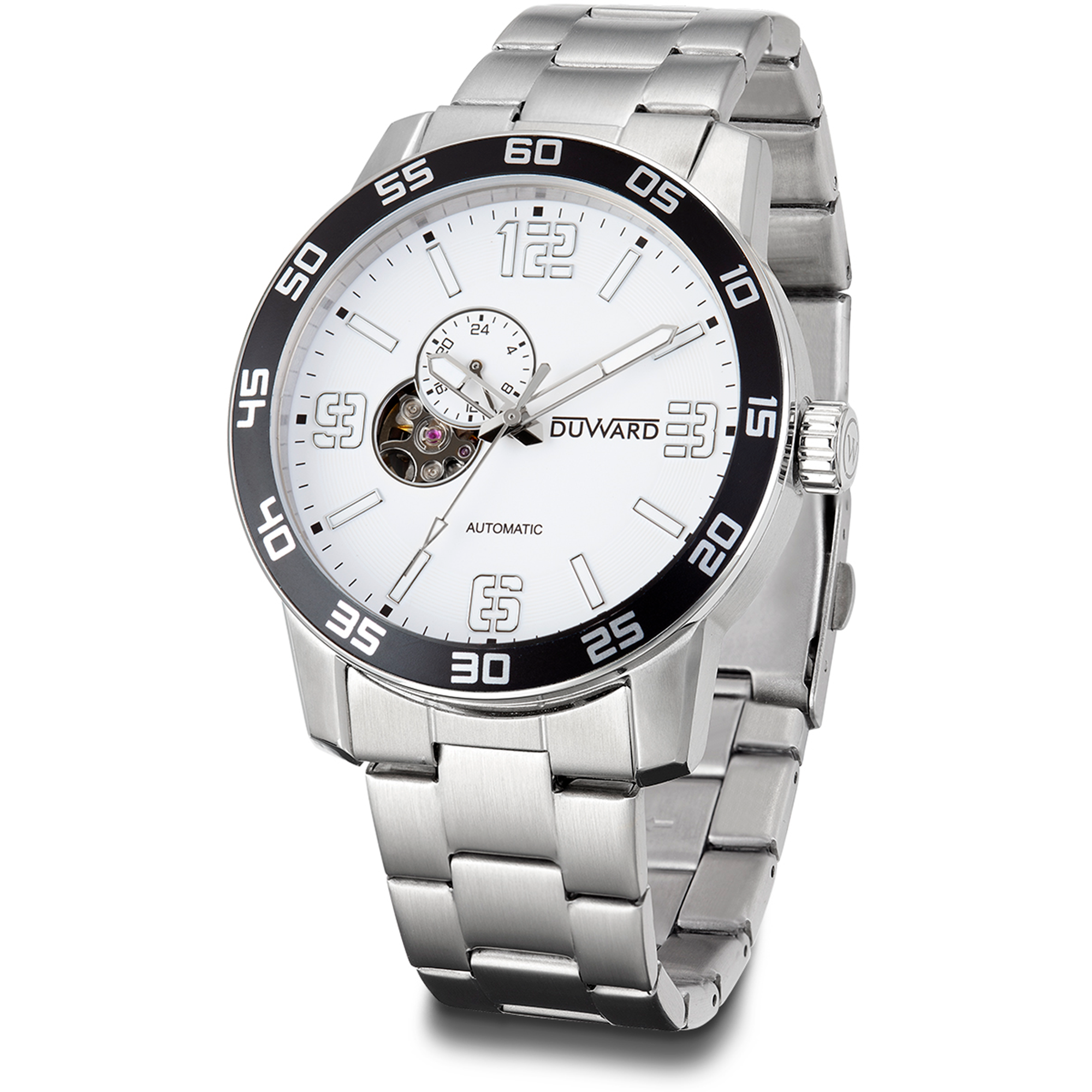 Reloj con movimiento automático de acero 5 atm