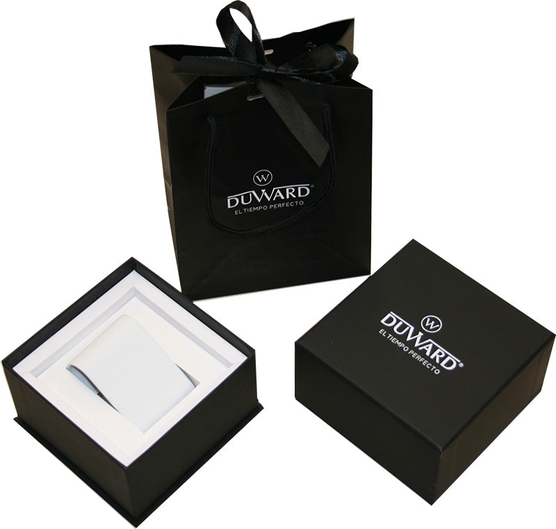 Reloj de Hombre DUWARD Aquastar de acero ip dorado con bisel ceramico 10 ATM