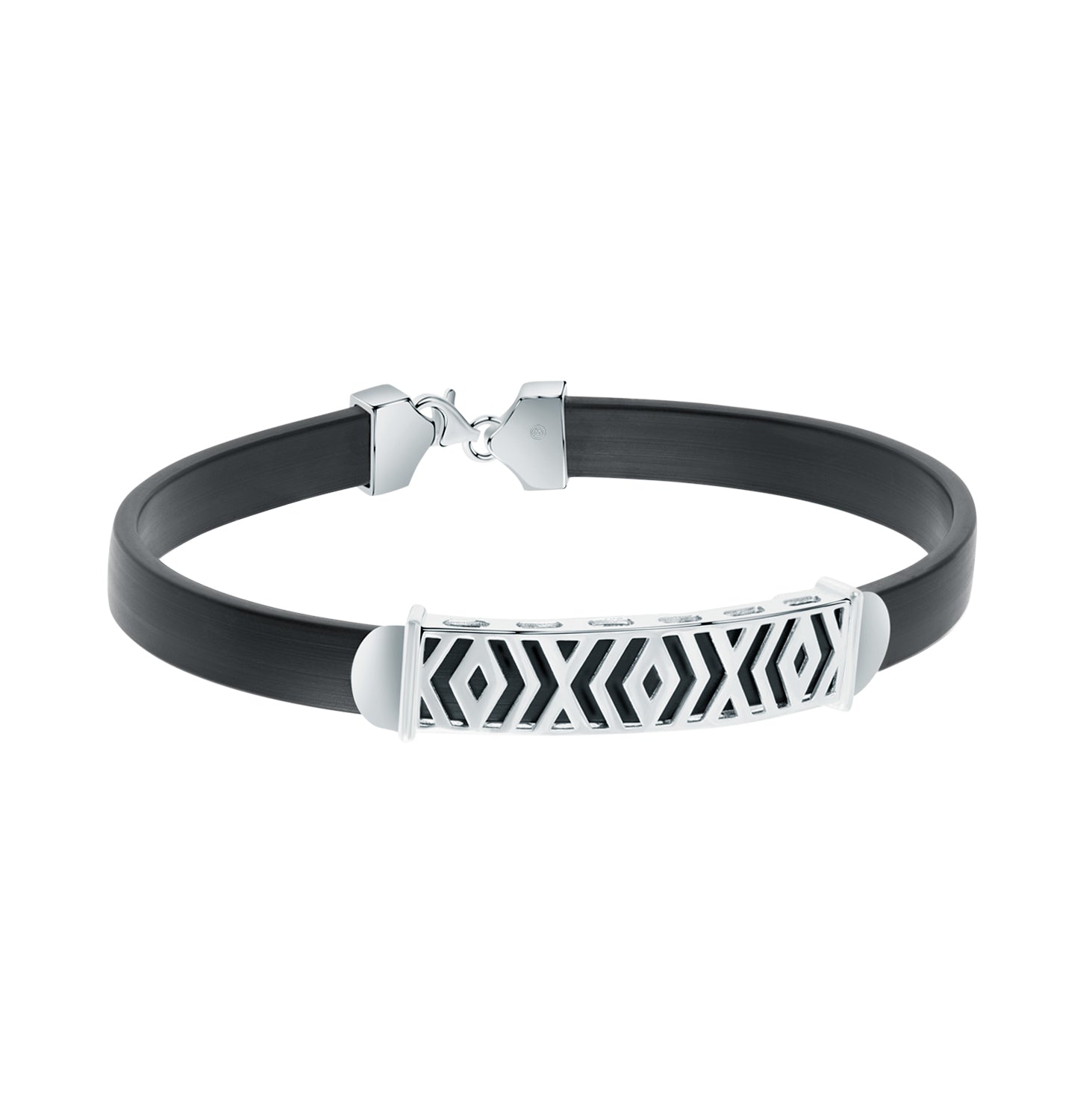 Pulsera Plata 925 rodiada 19mm