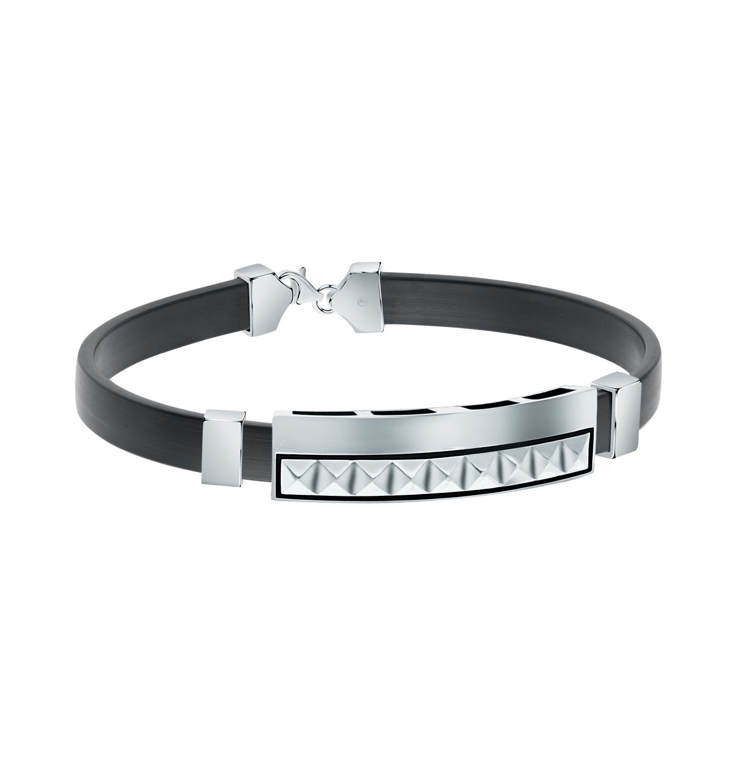 Pulsera Plata 925 rodiada 19mm