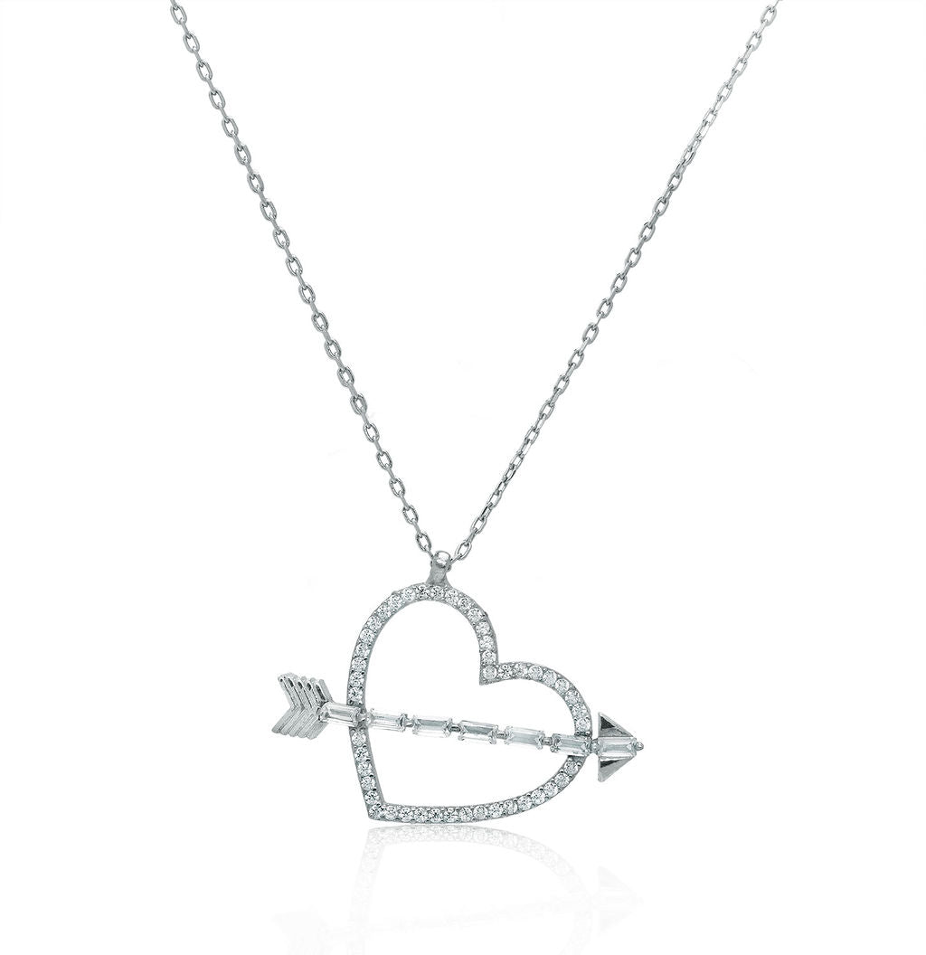 Collar.Plata 925 Rodiada Cupido.40+5C
