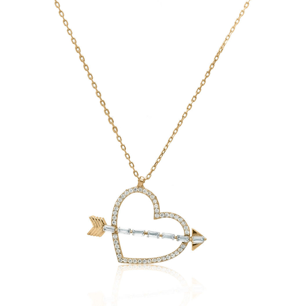 Collar.Plata 925 Dorada Cupido 40+5C