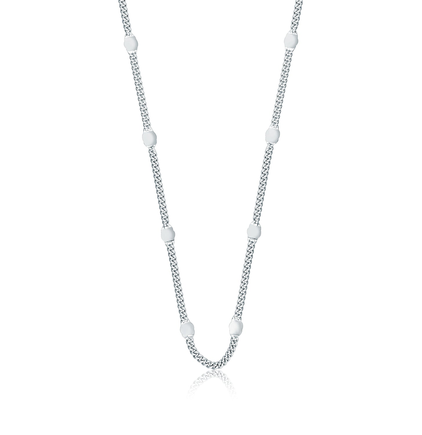 Collar.Plata 925 rodiada.45Cm.