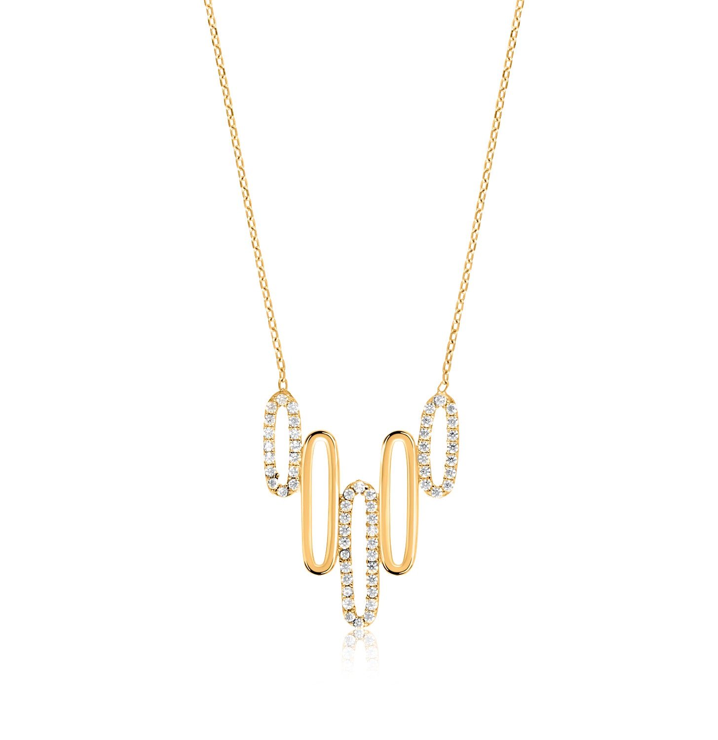 Collar.Plata 925 dorada.40+5Cm.