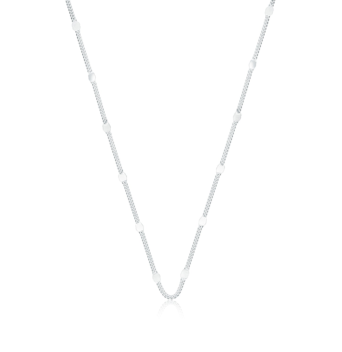 Collar.Plata925 rodiada.45Cm