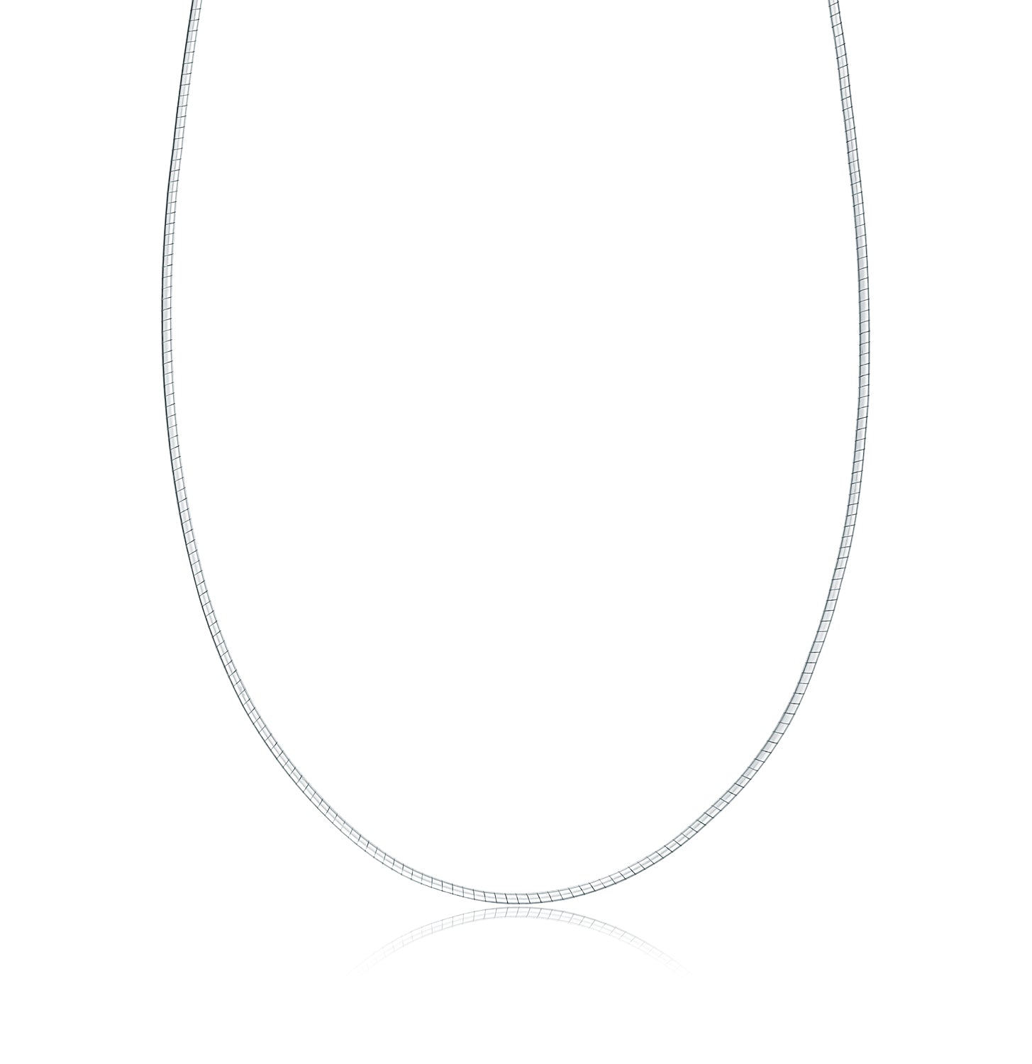 Collar.Plata 925 rodiada.45Cm.