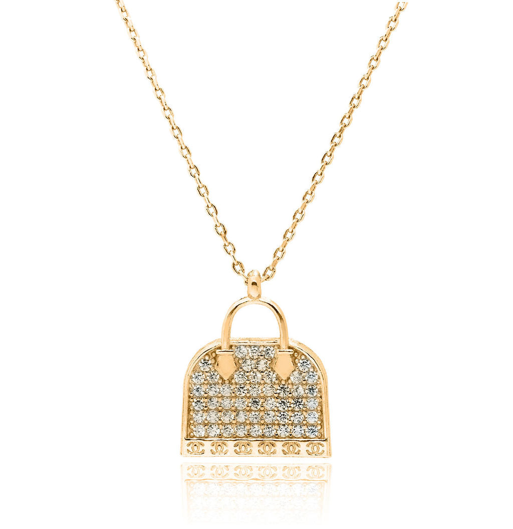 Collar.Plata 925 Dorada Bolso 2 40+5C