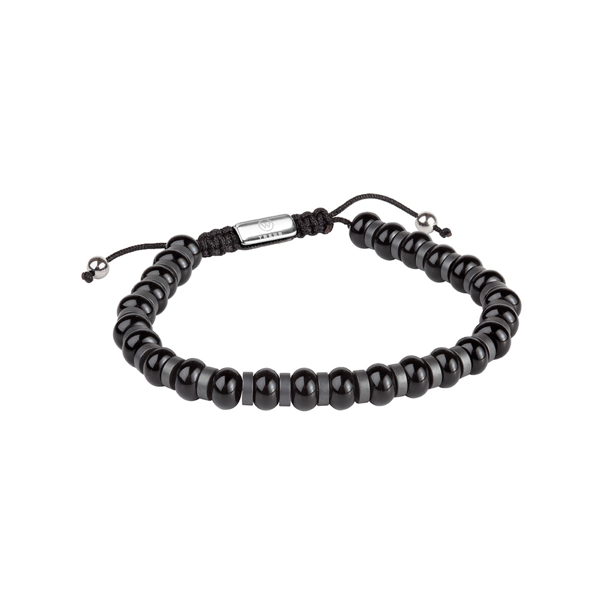 Pulsera piedras naturales color negro