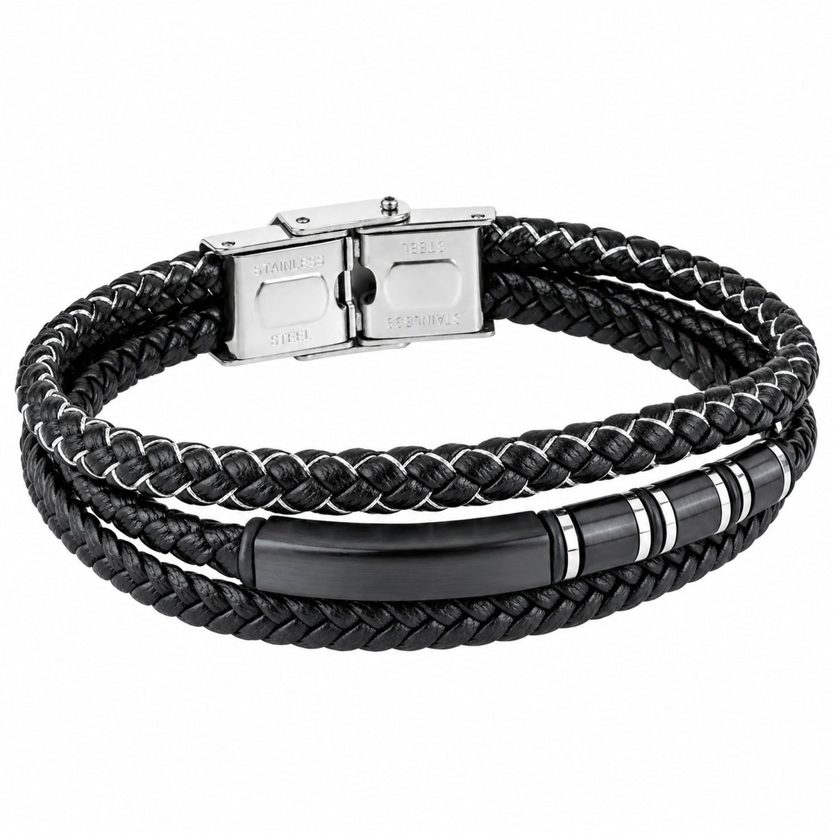 Multiple Pulsera Piel negra