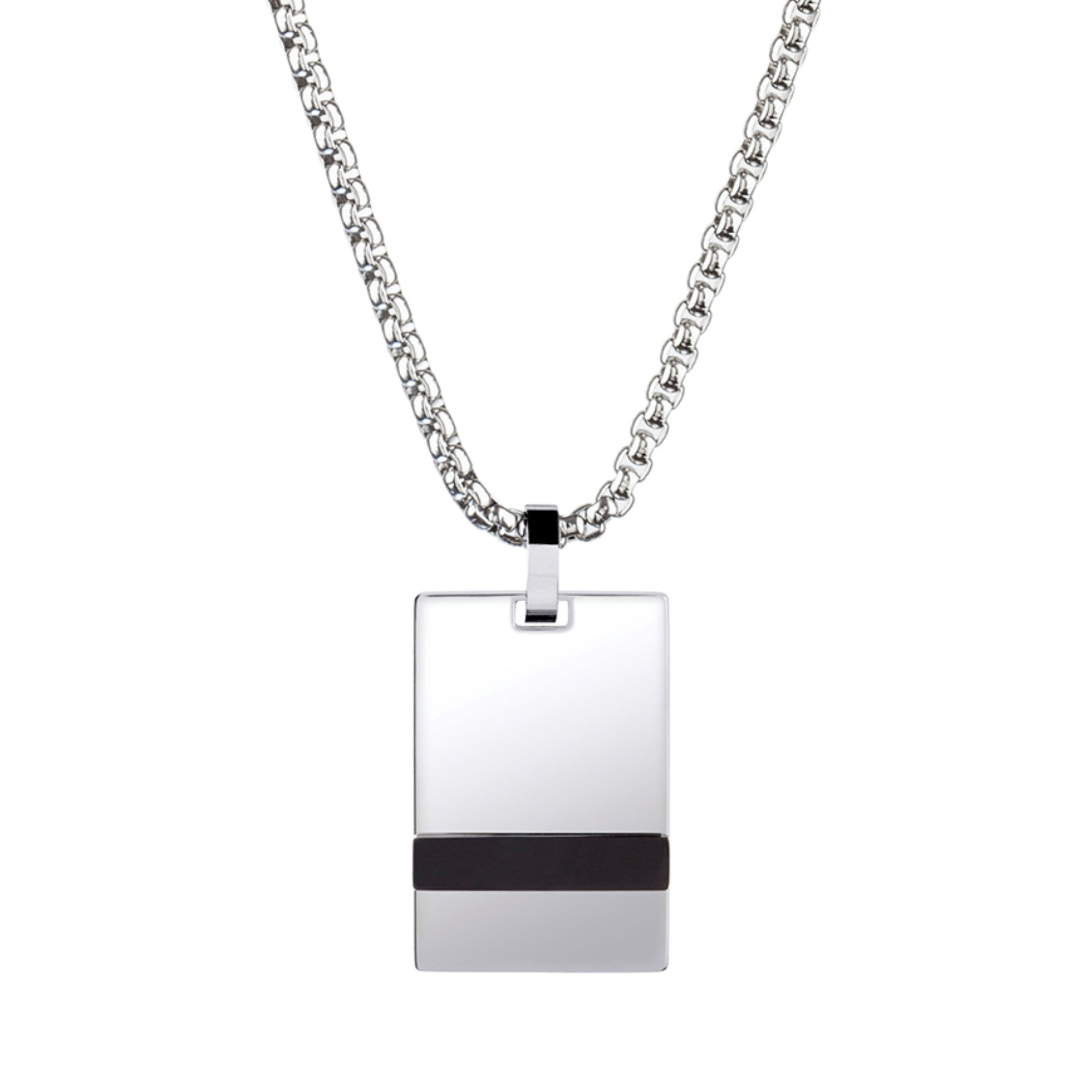 Collar Acero Negro
