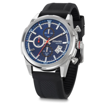Reloj Hombre DUWARD Aquastar caja de acero con esfera azul 10 ATM