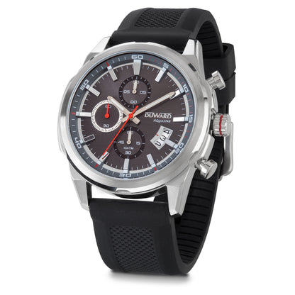 Reloj Hombre DUWARD Aquastar caja de acero con esfera antracita 10 ATM
