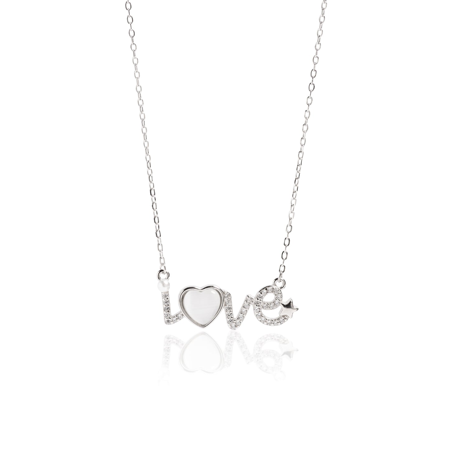 COLLAR PLATA DE LEY 925 RODIADA LOVE